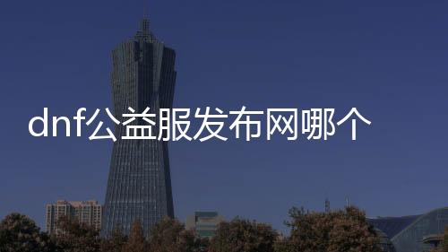 dnf公益服发布网哪个职业厉害一点啊（DNF发布网公益服发布网什么意思）